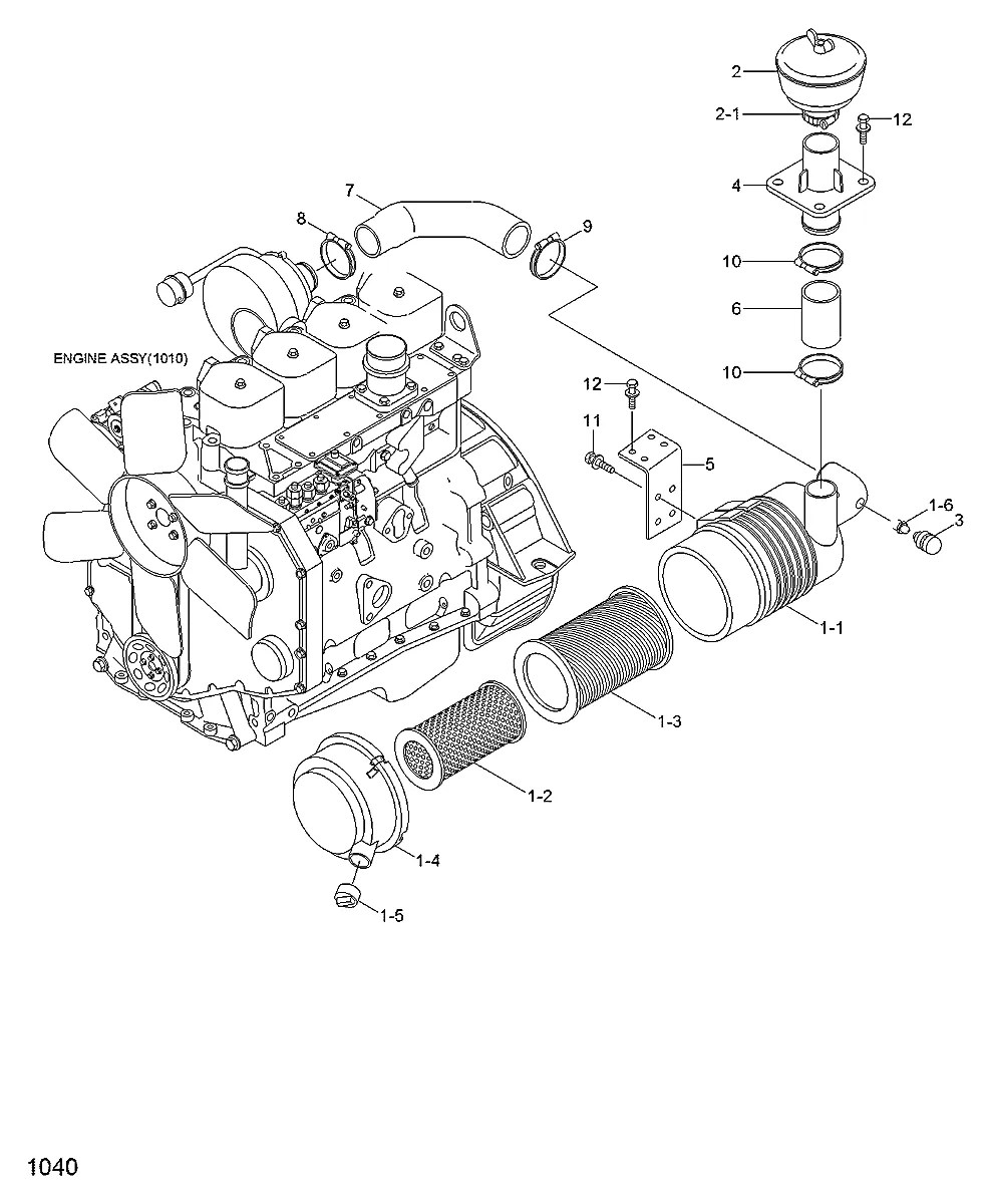 15D2-10010 Trator de esteira Hyundai H80-LGP