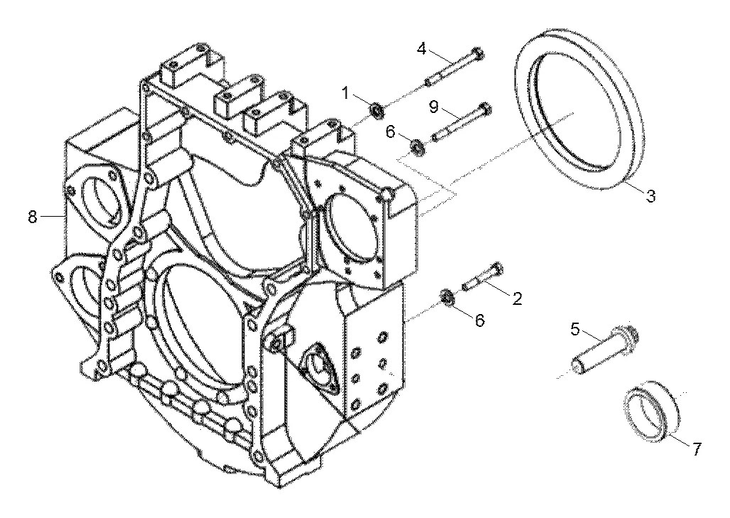4095865 Escavadeira de esteiras Hyundai R1200-9