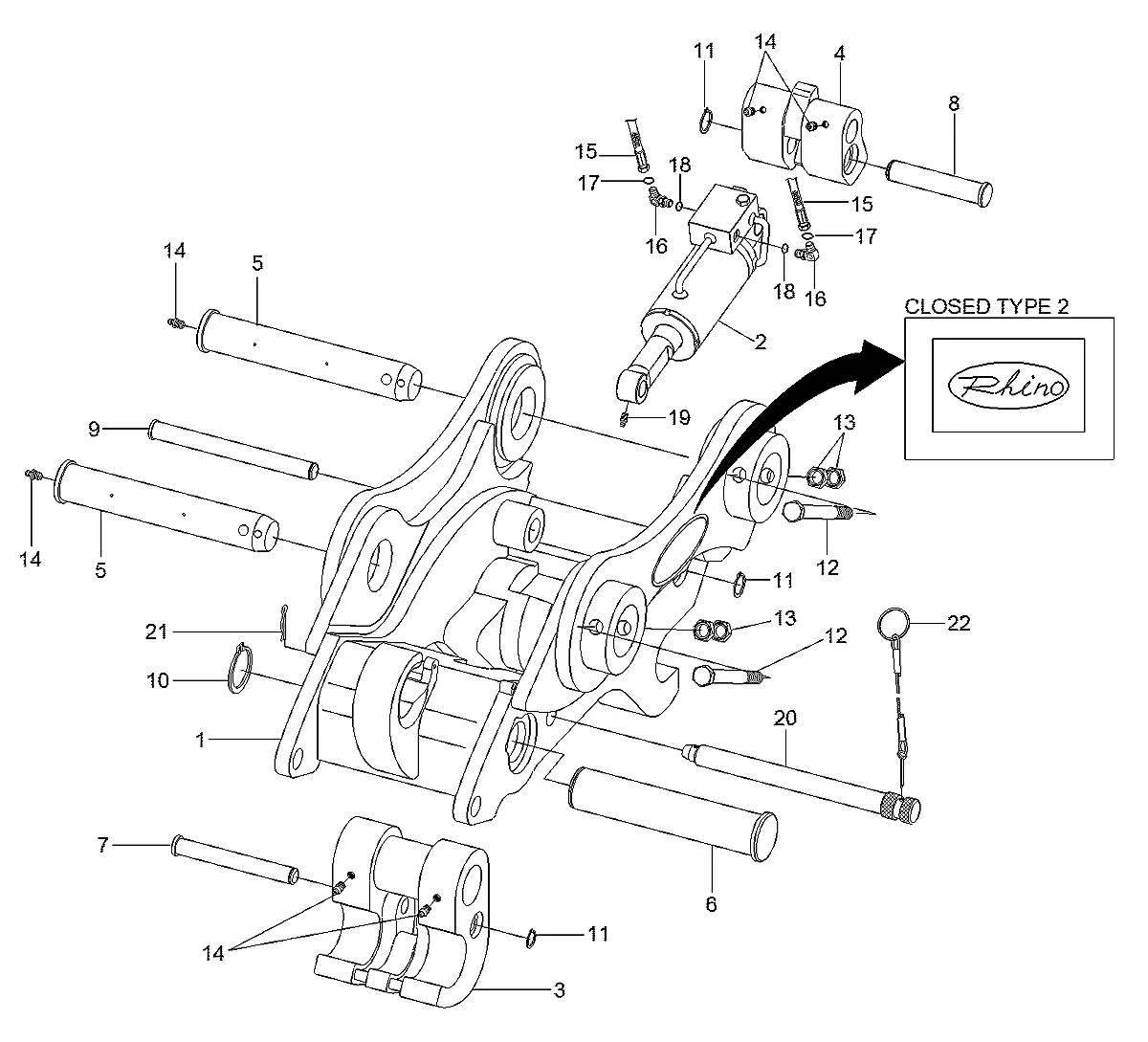 XKBP-00269 Escavadeira de esteiras Hyundai R55-9