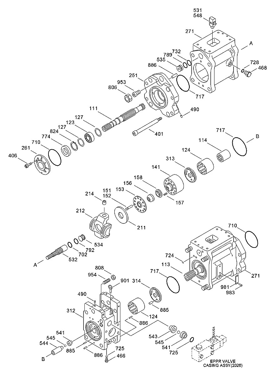2953801990 Escavadeira de rodas Hyundai R200W