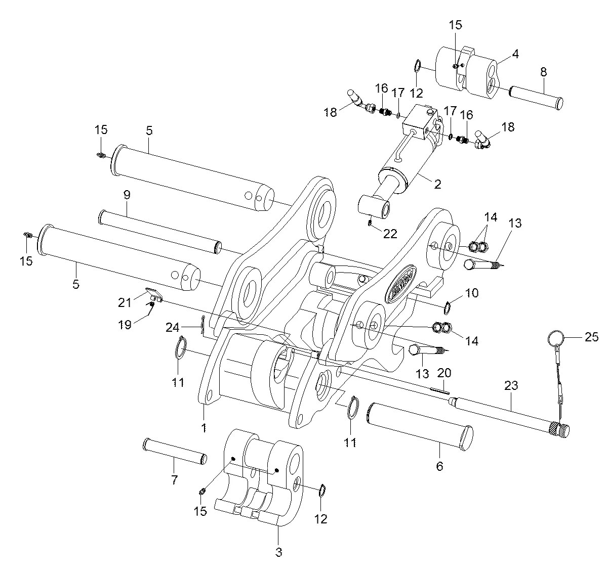 XKBP-00205 Escavadeira de rodas Hyundai R140W-7A