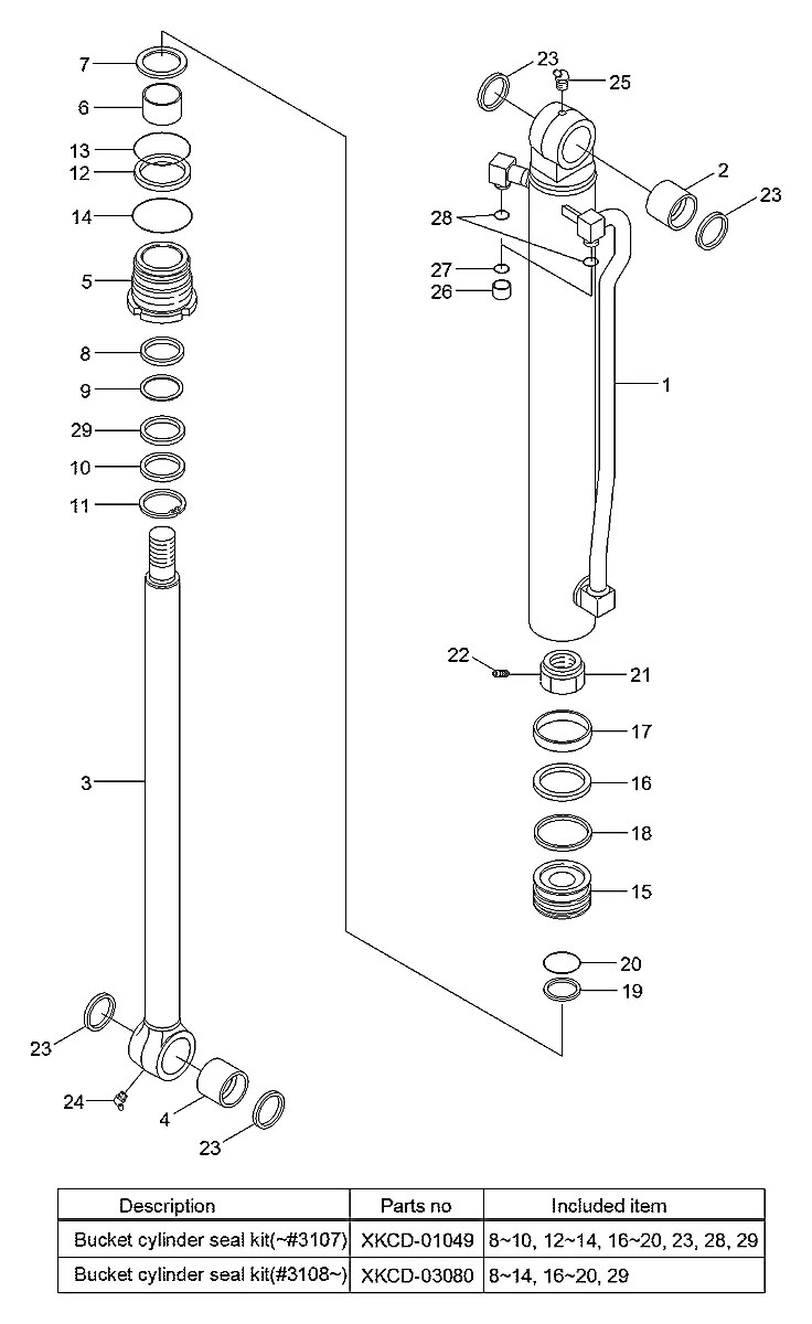 XKCD-02987 Escavadeira de esteiras Hyundai R55-9