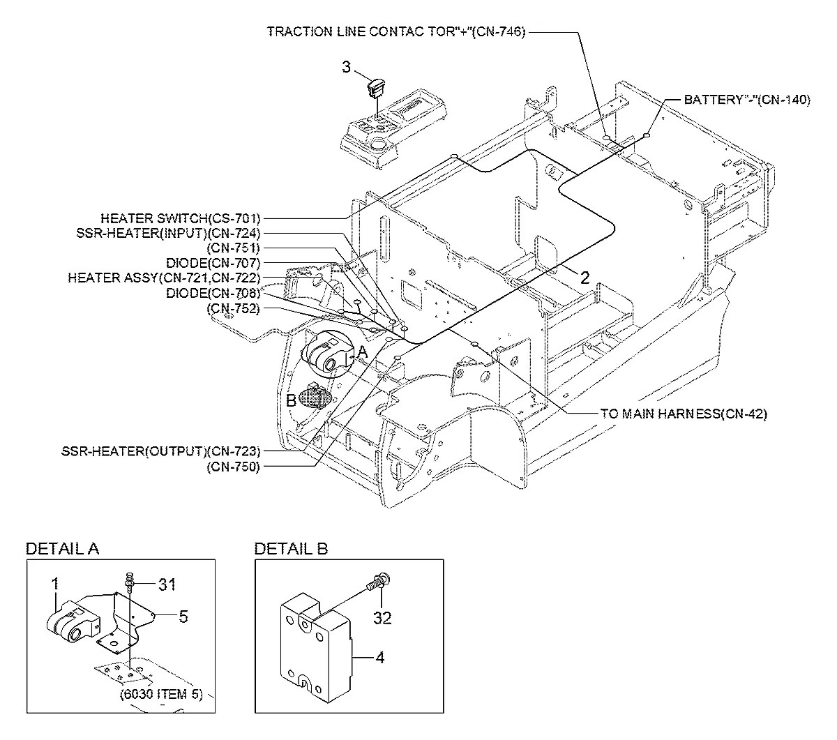 21B3-95200 Empilhadeira Hyundai 50B-9
