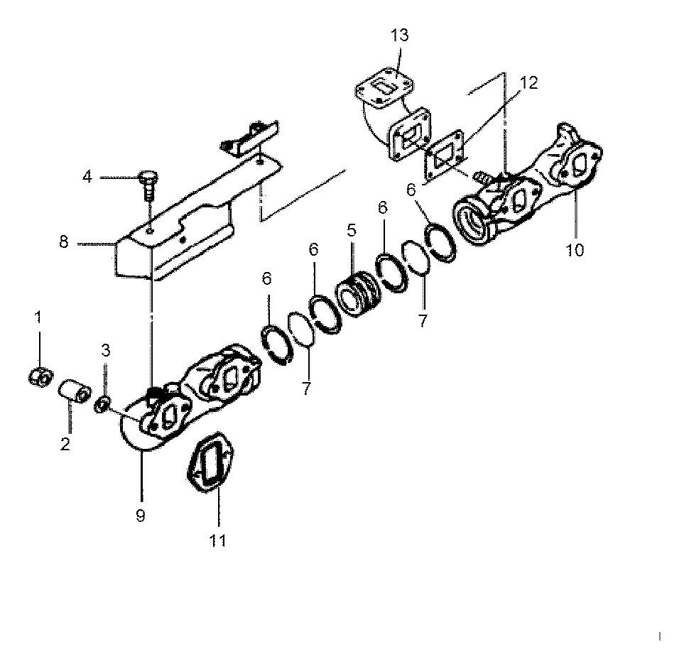28546-72000 Empilhadeira Hyundai HDF70-7