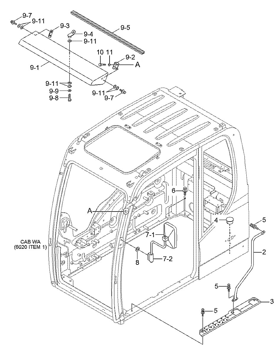 S015-060156 Escavadeira de esteiras Hyundai RD220LC-9
