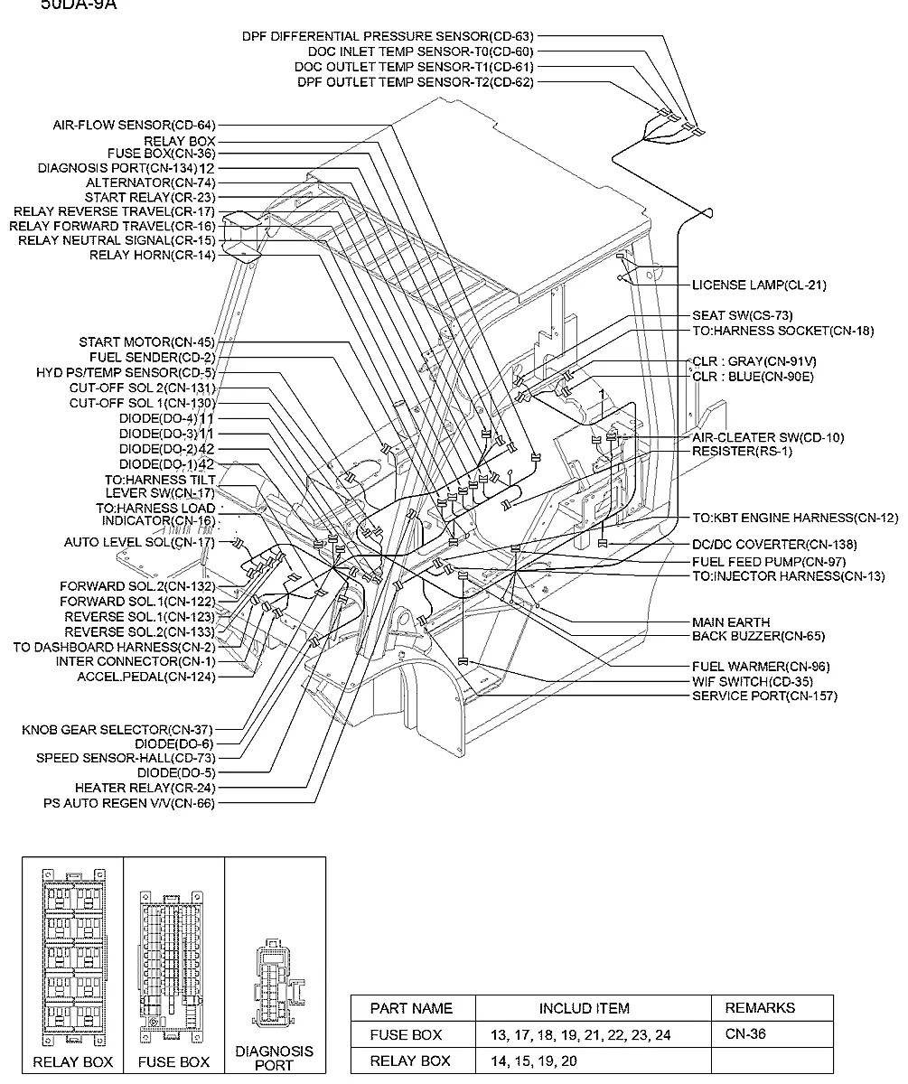 21FV-50190 Empilhadeira Hyundai 40DA-9A