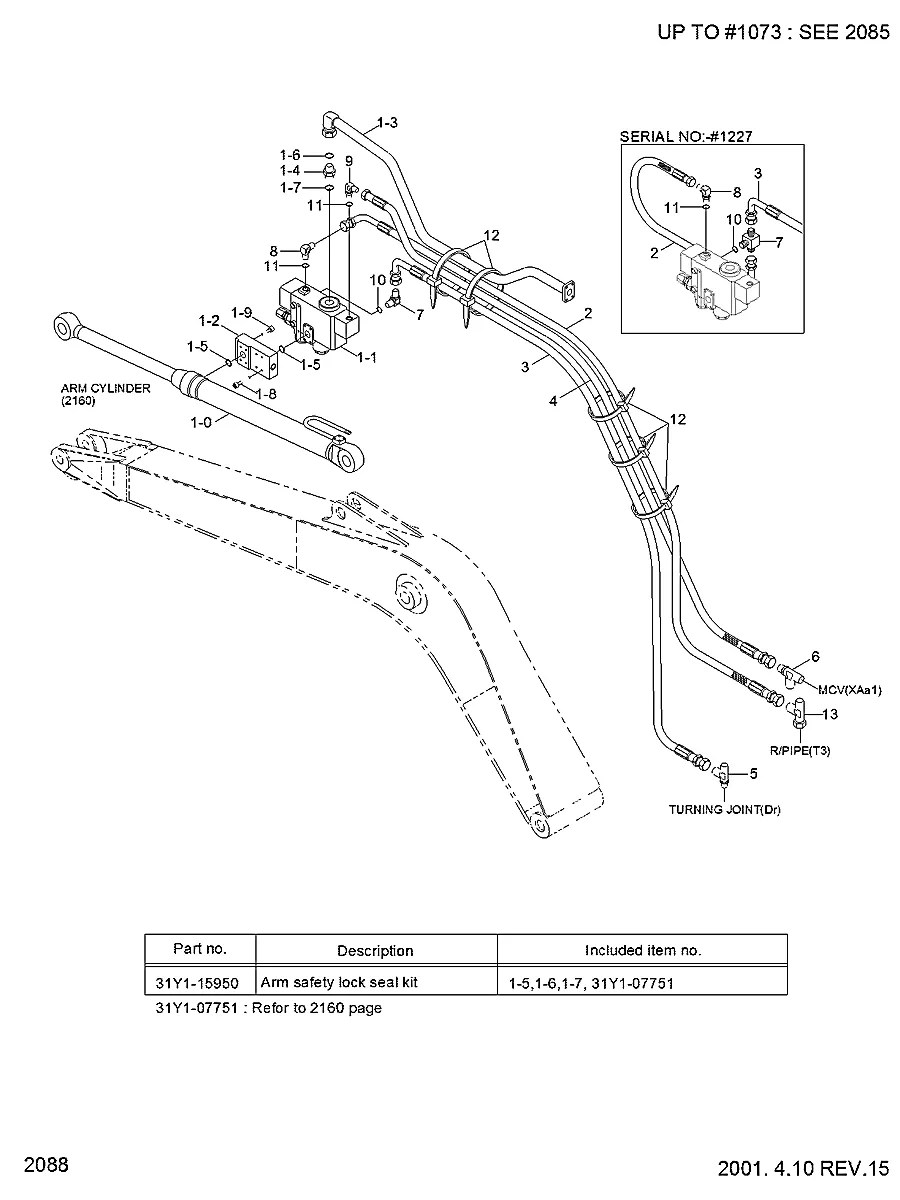 P620-062241 Escavadeira de esteiras Hyundai R290LC-3
