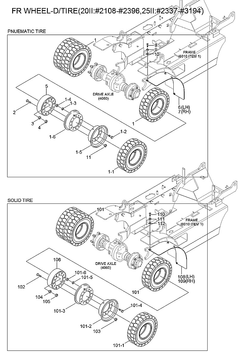 F42400010 Empilhadeira Hyundai HDF20-II