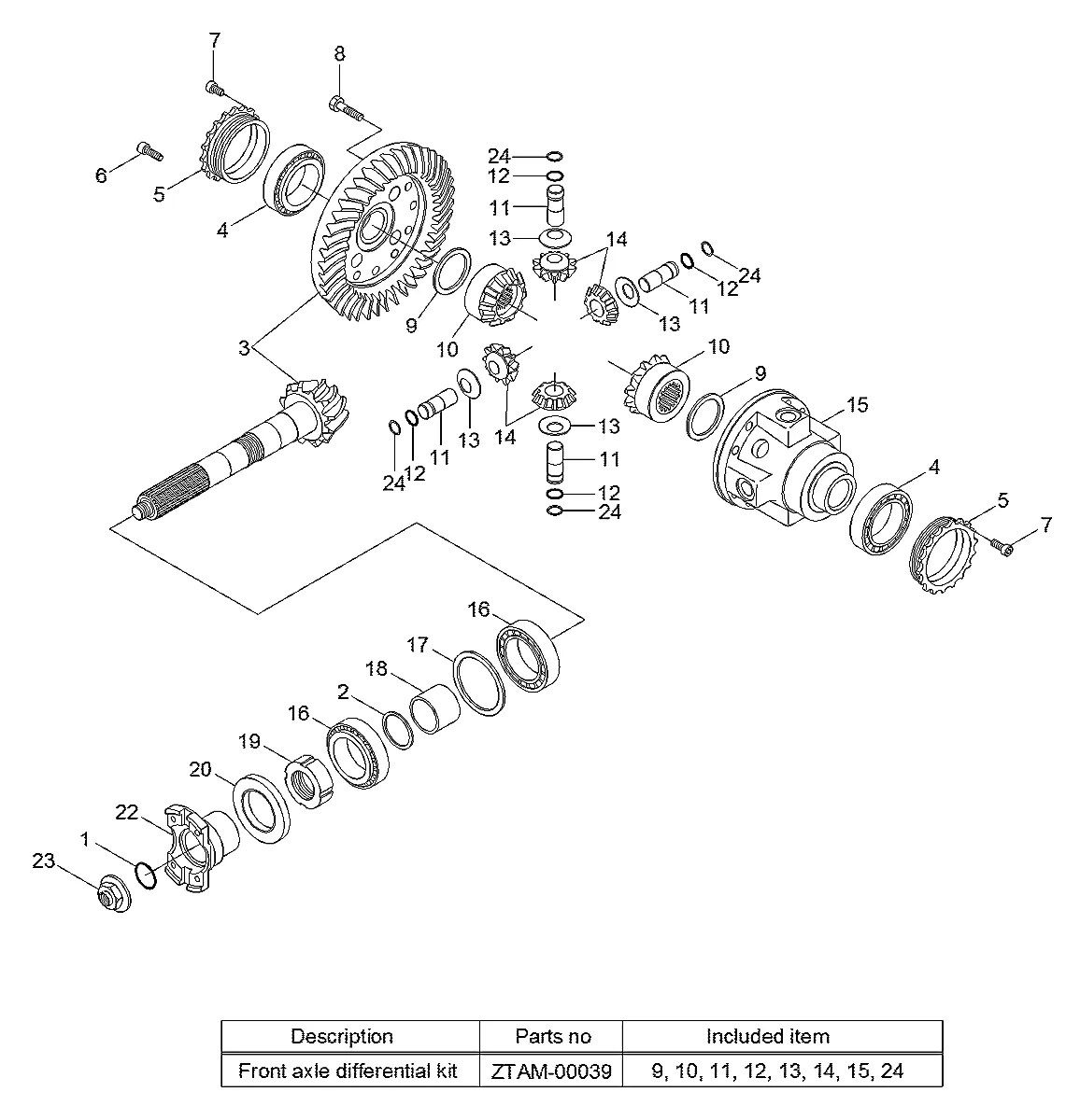 ZTAM-00619 Escavadeira de rodas Hyundai R140W-7A
