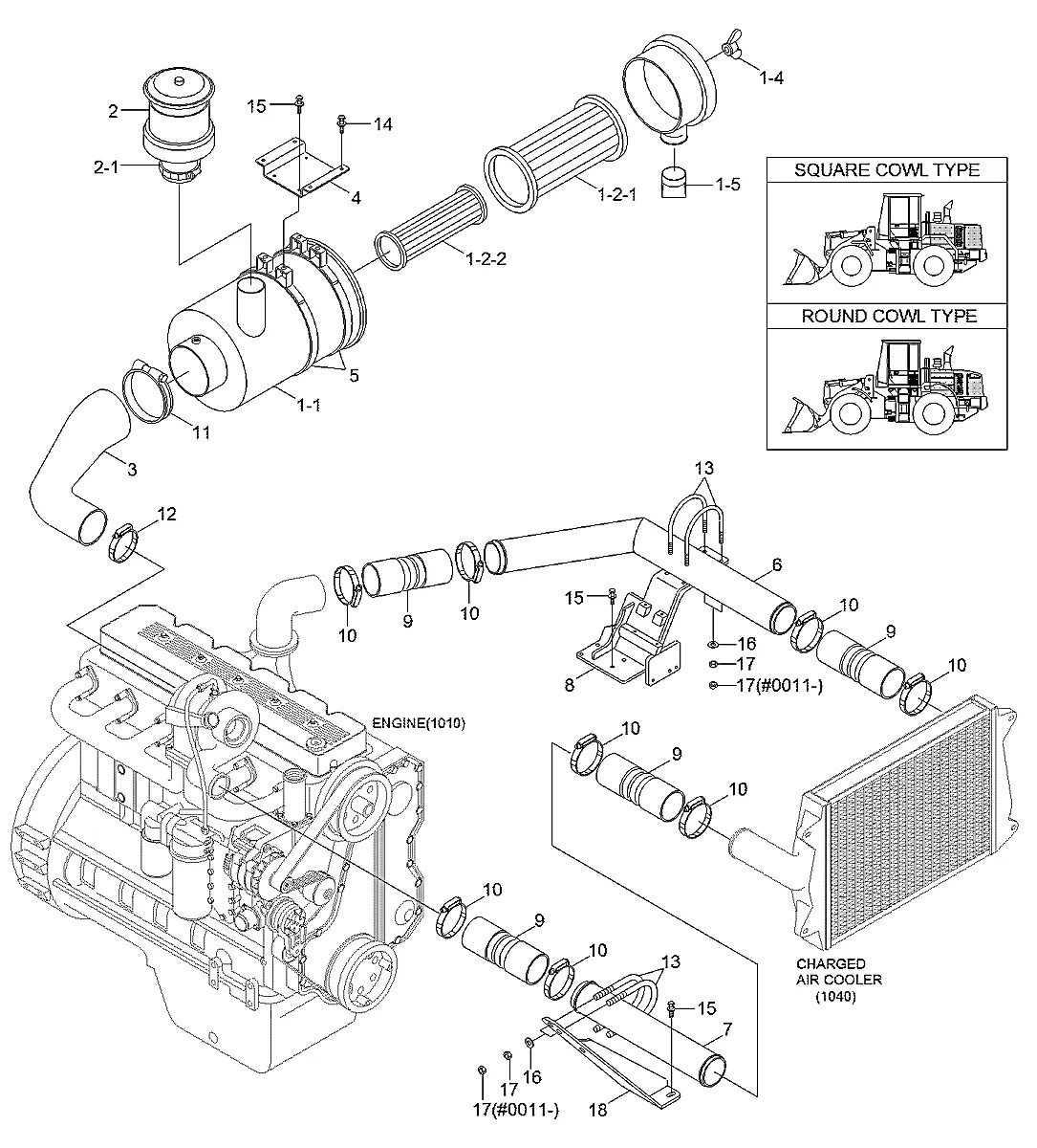 11LB-40100 Pá-carregadeira Hyundai HL770-7