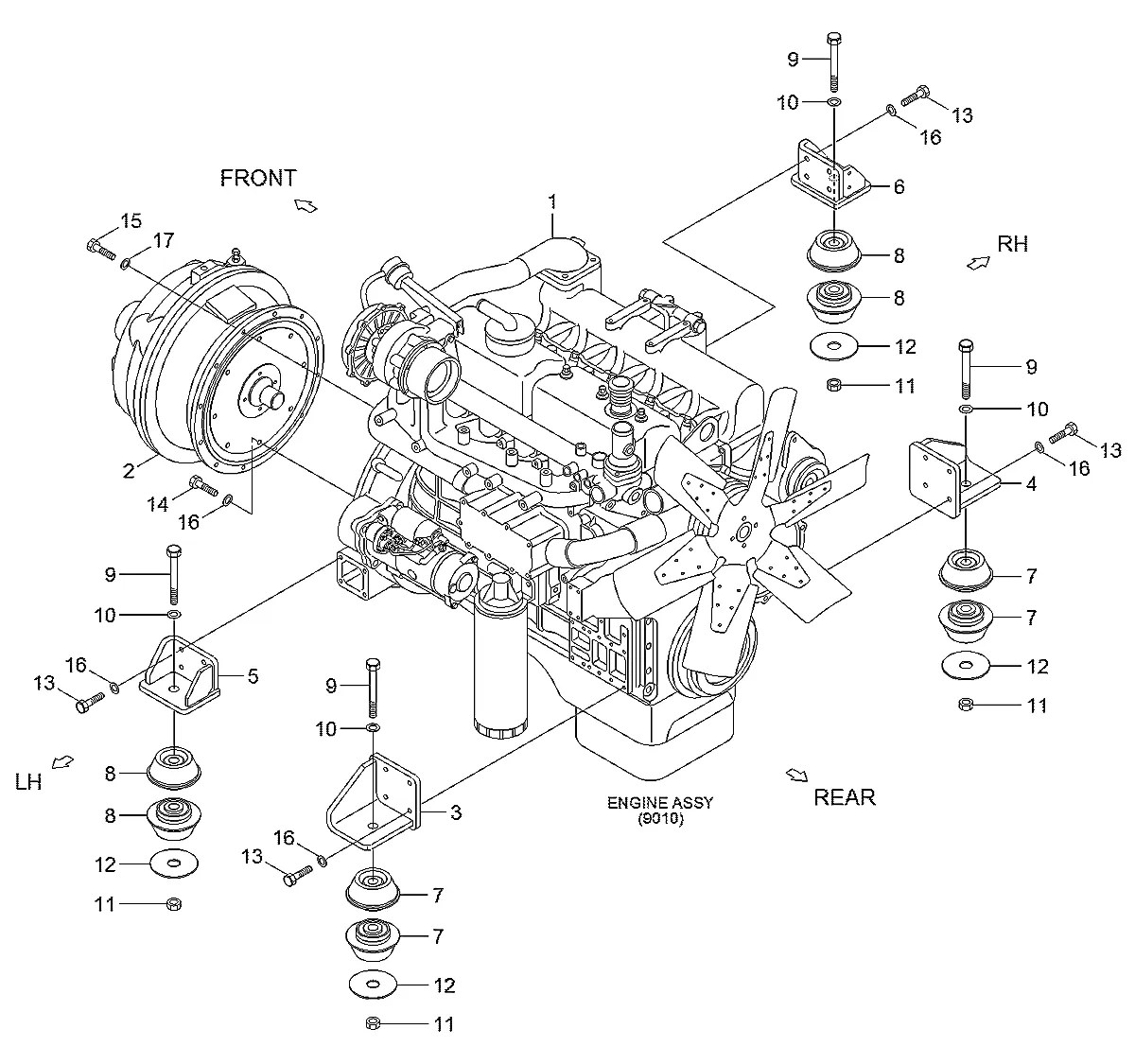11Z2-00020 Pá-carregadeira Hyundai SL730