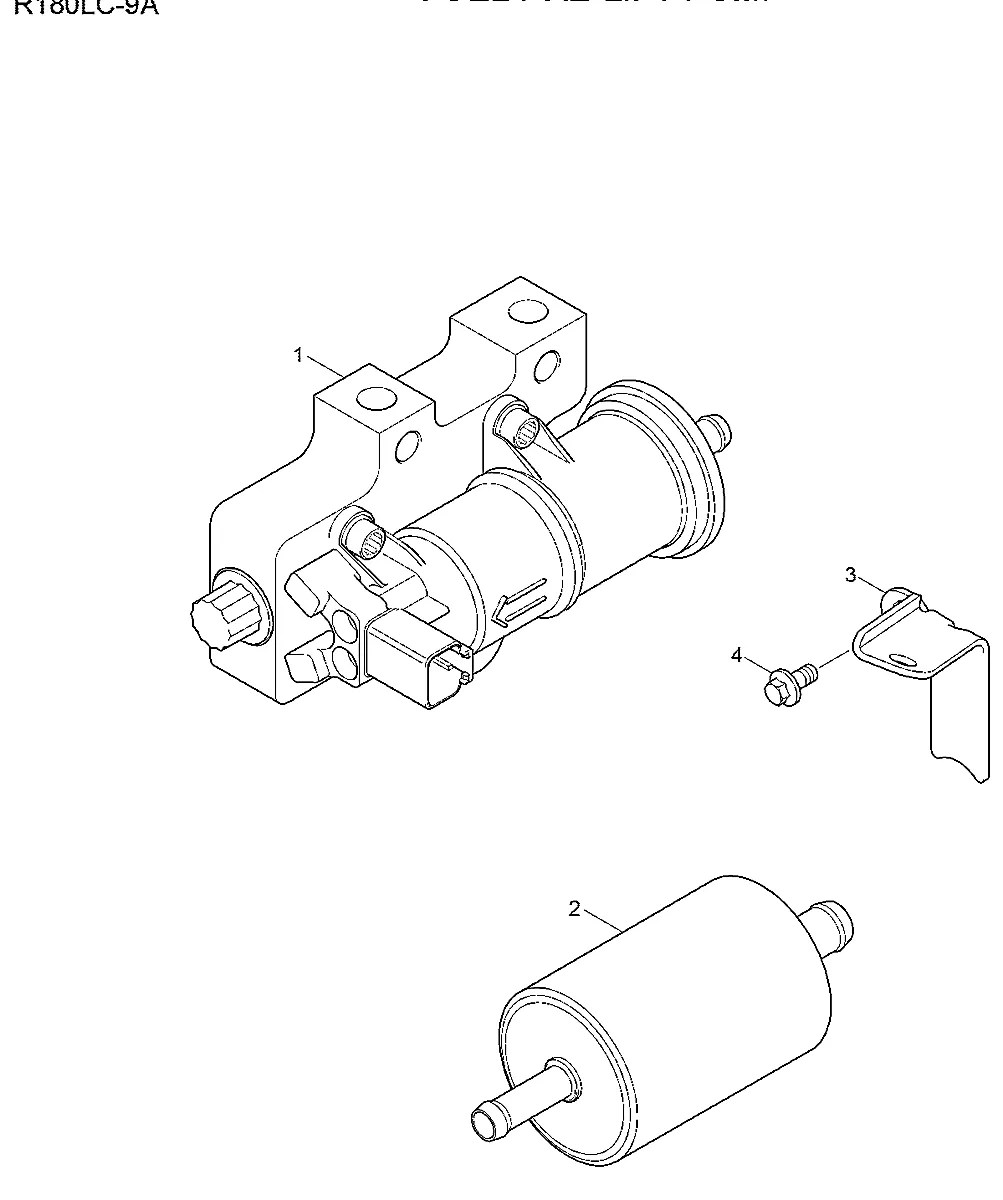ZUAC-00672 Escavadeira de esteiras Hyundai R180LC-9A