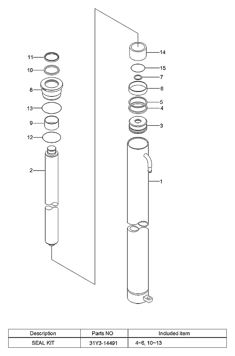 S731-060035 Empilhadeira Hyundai 70L-7A
