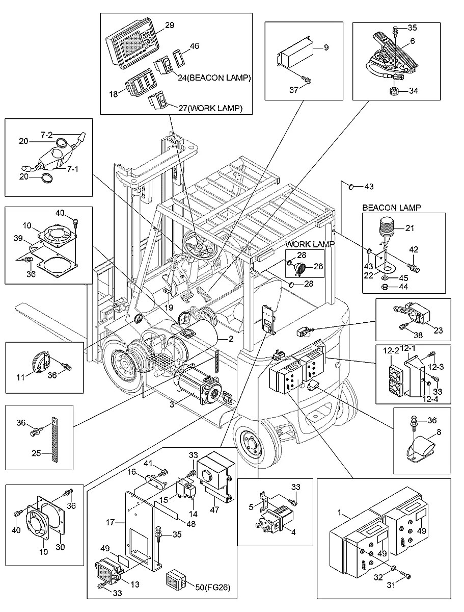 21FY-78170 Empilhadeira Hyundai 32BC-7