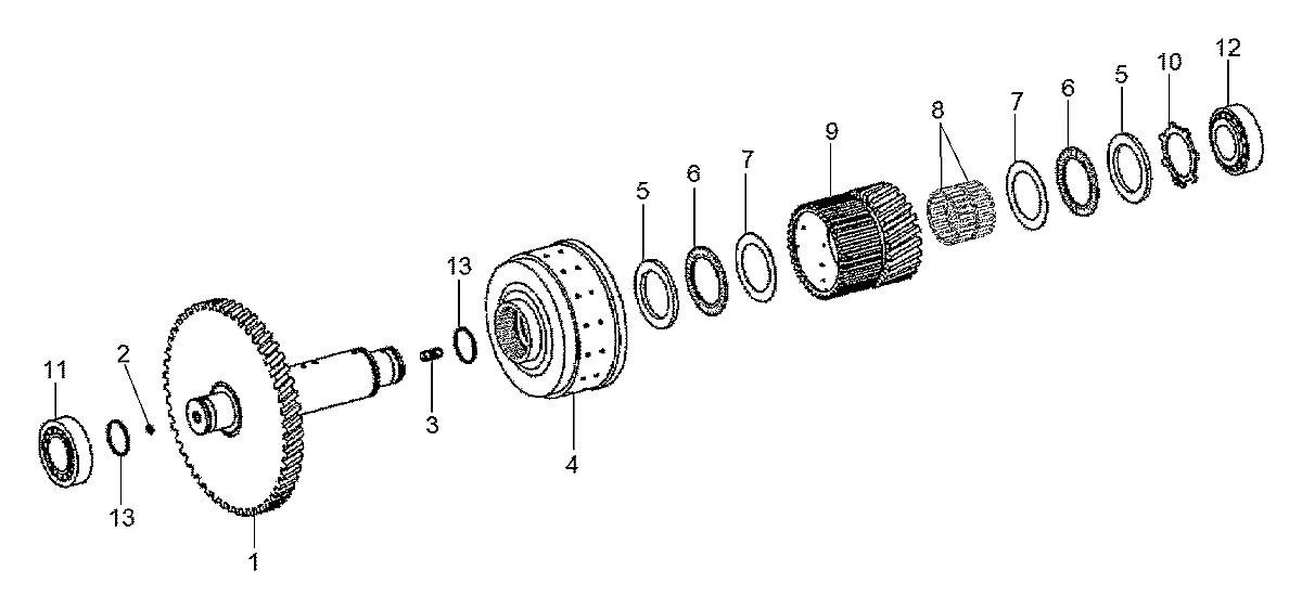 ZGAQ-01797 Empilhadeira Hyundai 130D-7E