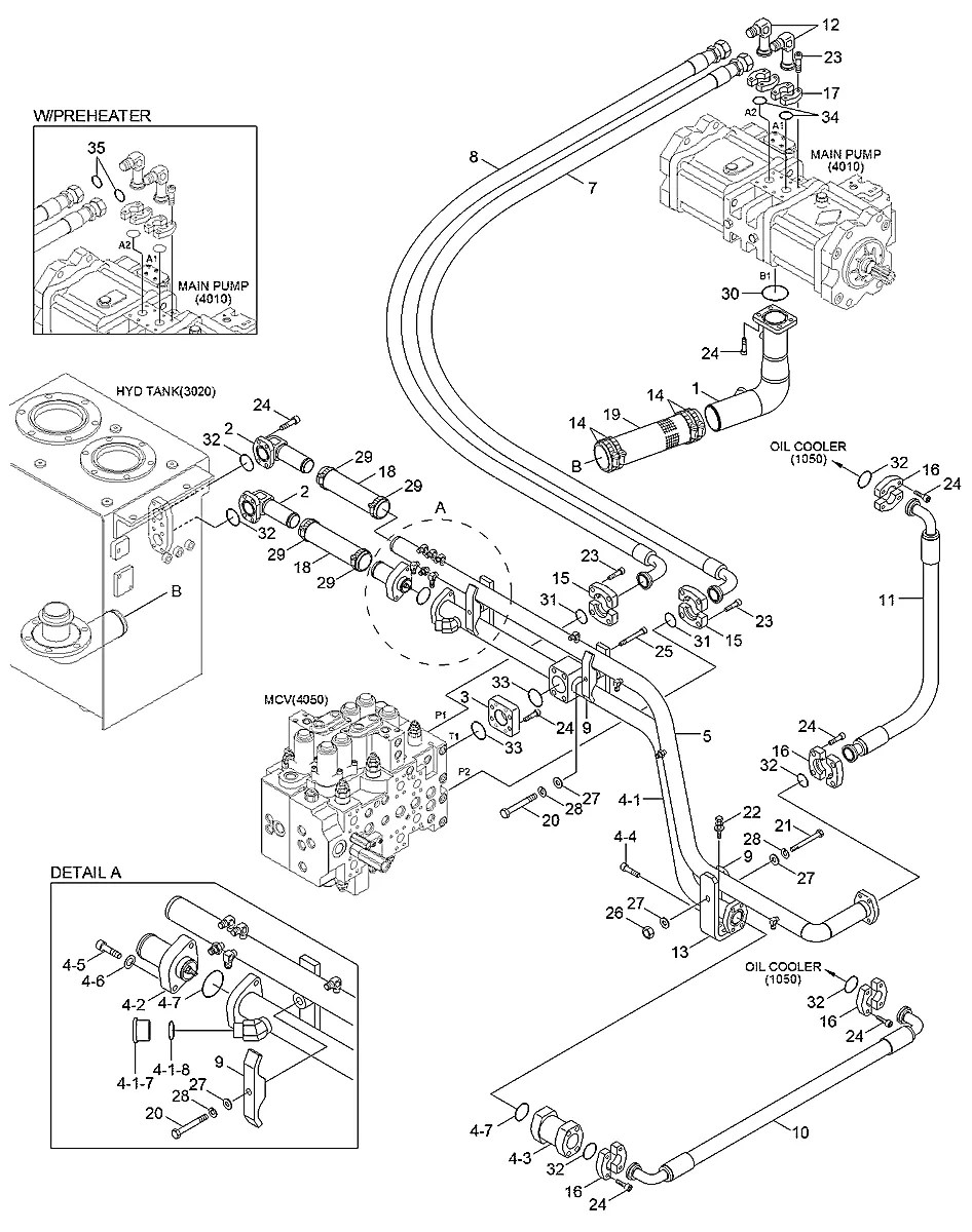 31Q6-10610 Escavadeira de esteiras Hyundai R220LC-9SH