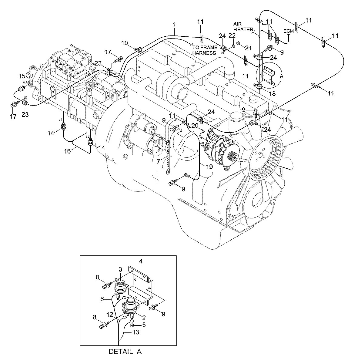 21ND-20400 Escavadeira de esteiras Hyundai R800-7A