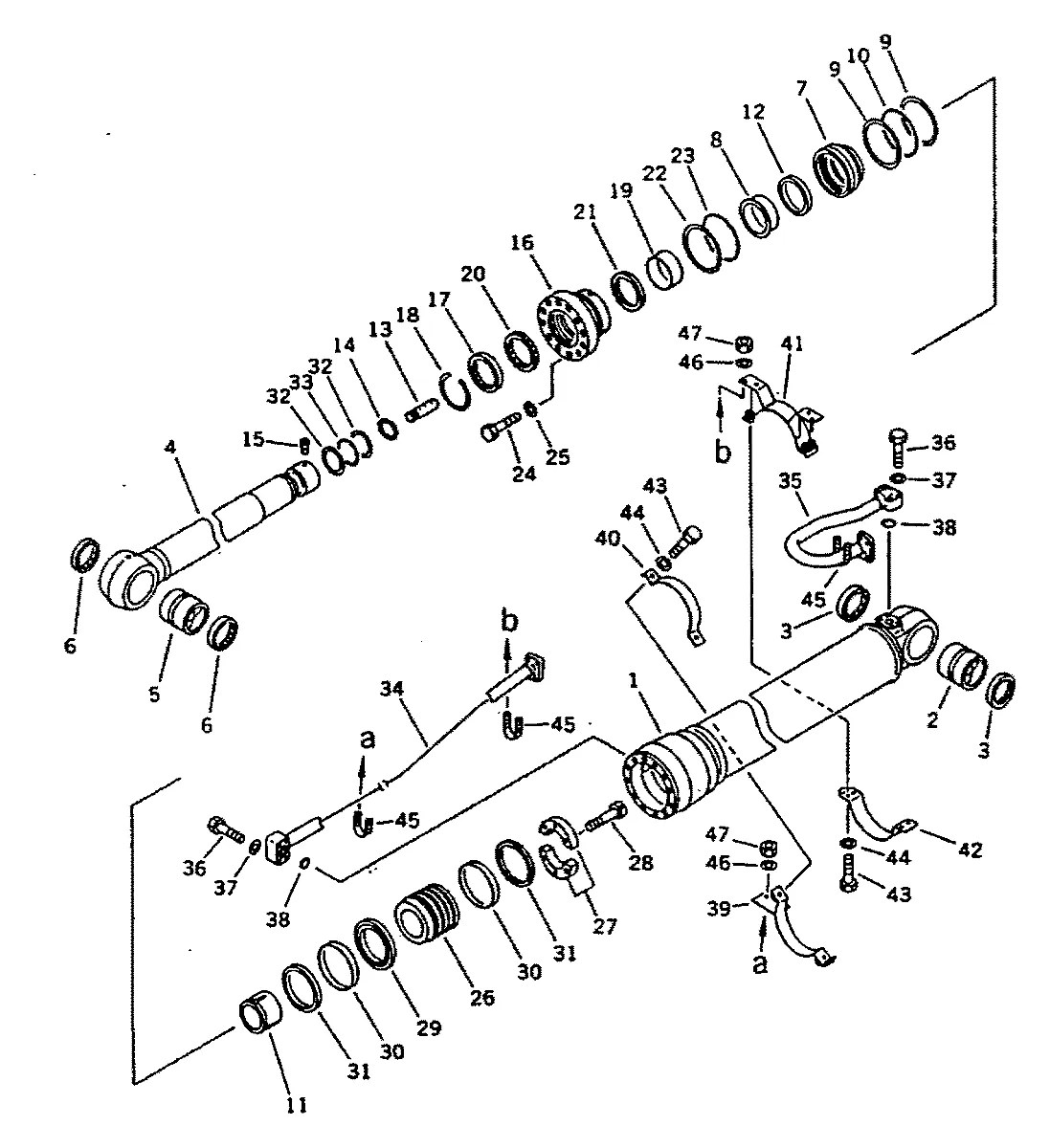 07179-13136 Escavadeira de esteiras Hyundai R450LC