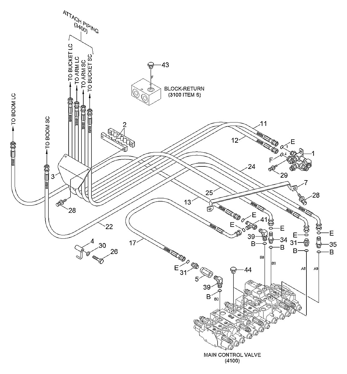 31Q1-10380 Escavadeira de esteiras Hyundai R80CR-9