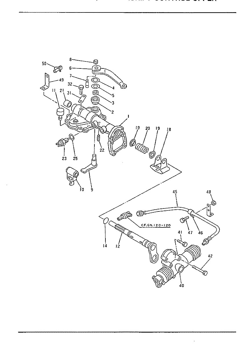 ME623280 Guindaste Hyundai HC25E