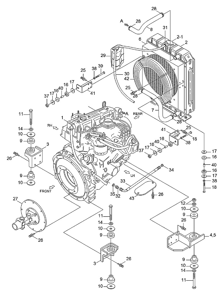 11S5-30011 Mini carregadeira Hyundai HSL810