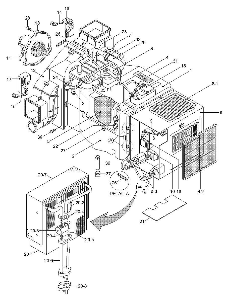 AH100025 Escavadeira de esteiras Hyundai R80-7A