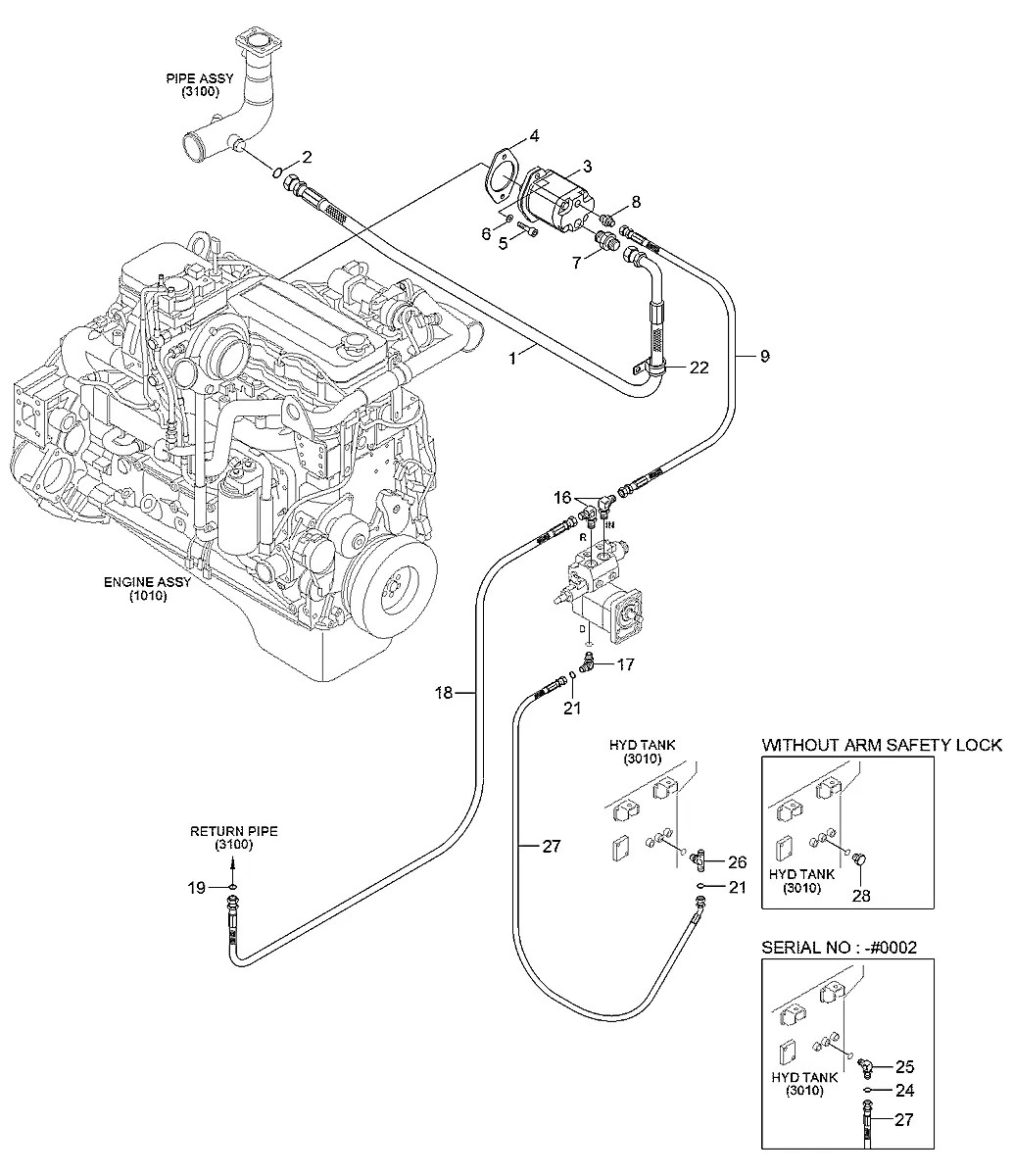 P910-082037 Escavadeira de esteiras Hyundai R300LC-9A