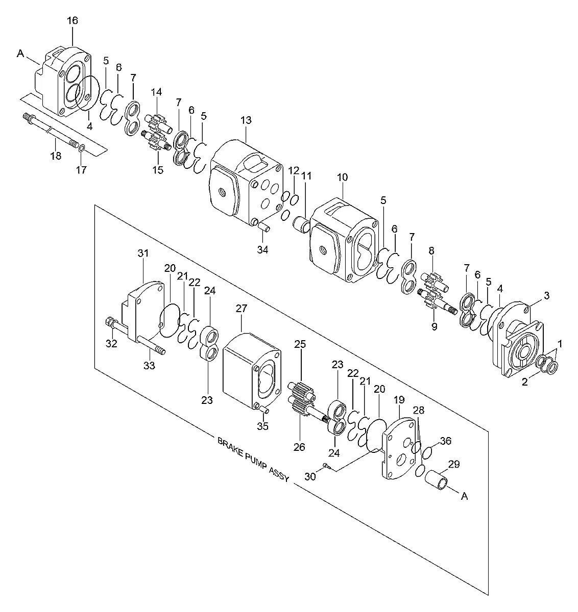 8639-066-00F Pá-carregadeira Hyundai HL740TM-3