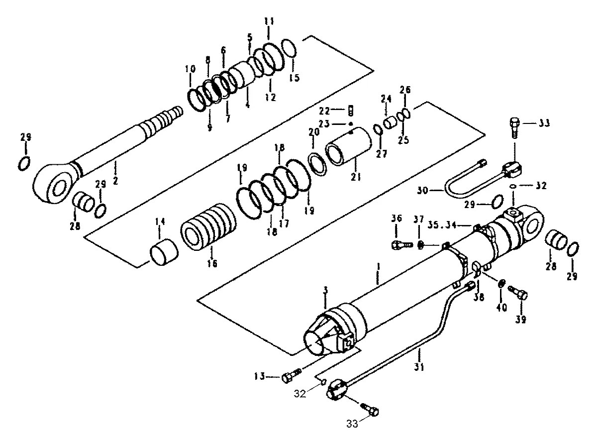 30181-80020 Escavadeira de esteiras Hyundai R130LC