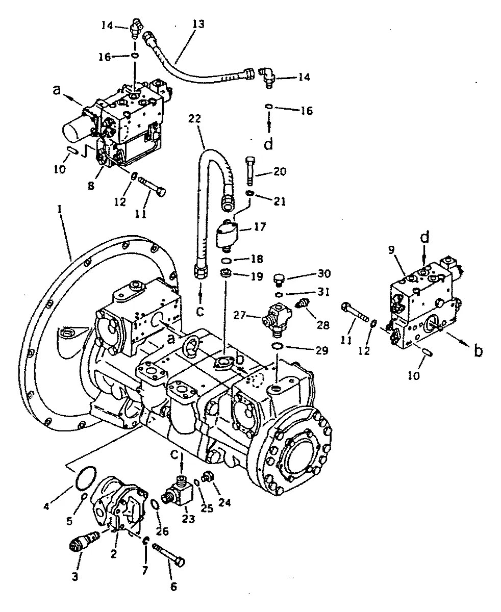 708-27-08221 Escavadeira de esteiras Hyundai R450LC