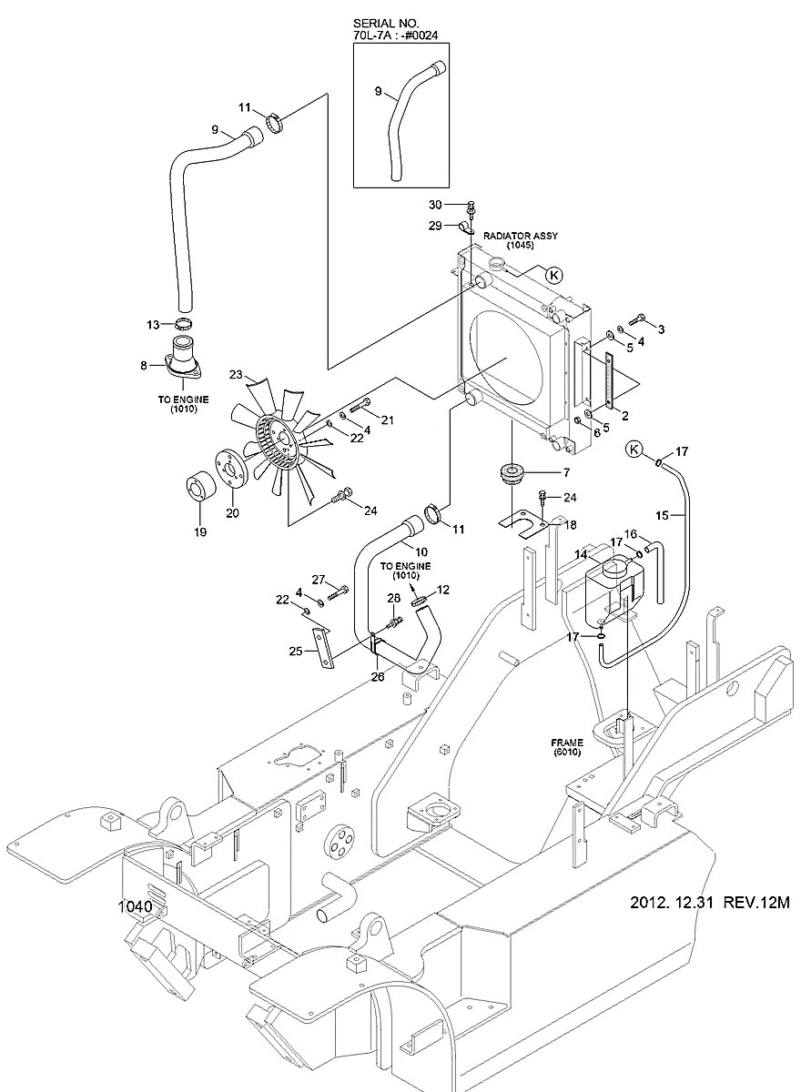 11FV-35690 Empilhadeira Hyundai 70L-7A