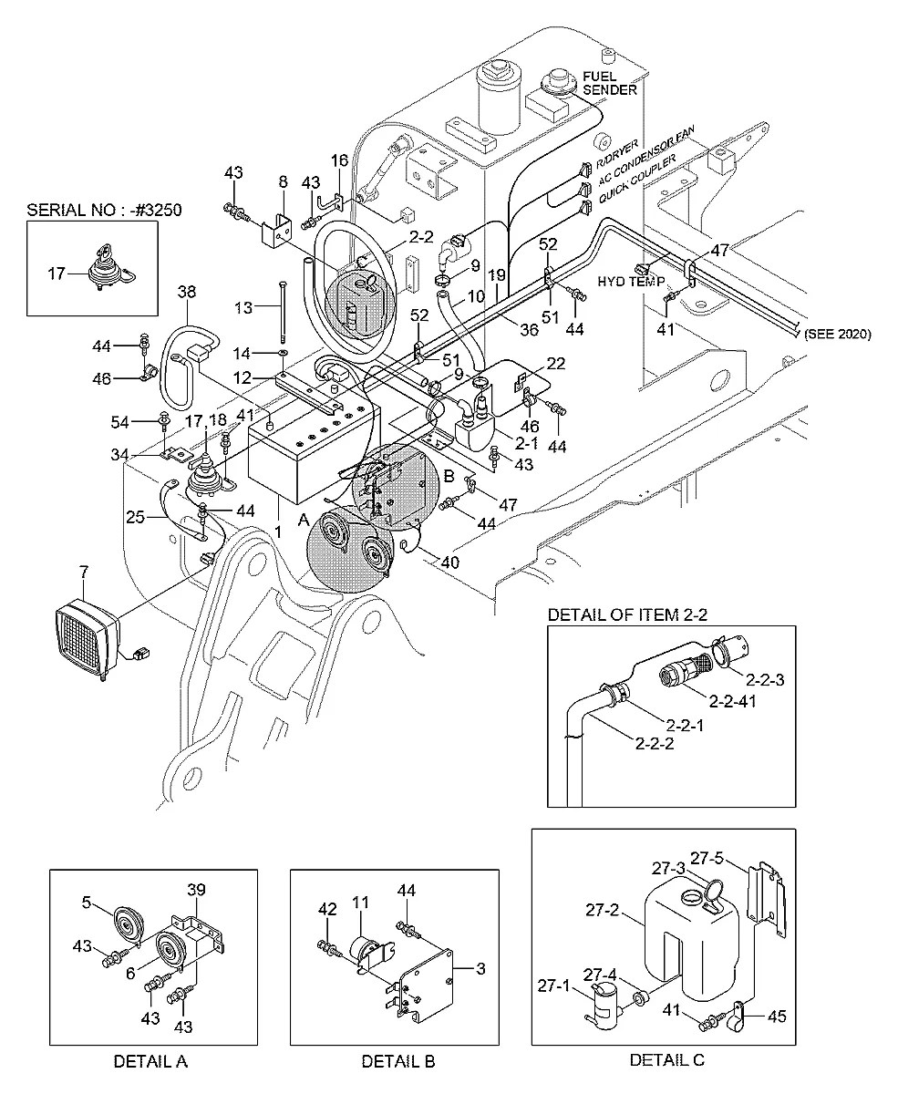 S105-060256 Escavadeira de esteiras Hyundai R55-7