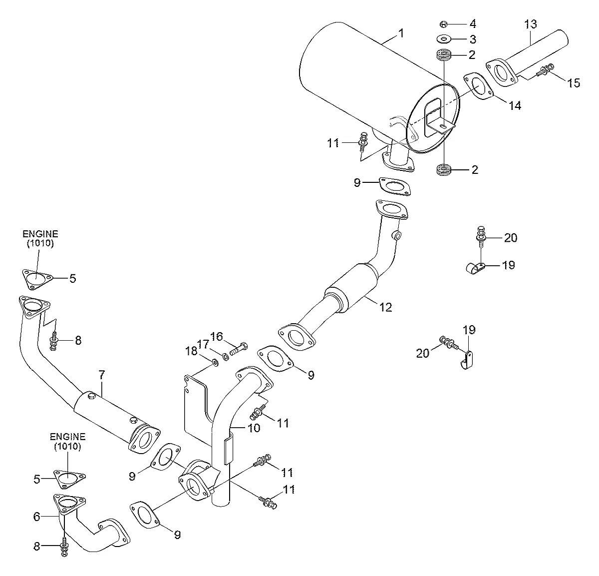 11L7-30042 Empilhadeira Hyundai 70L-7A