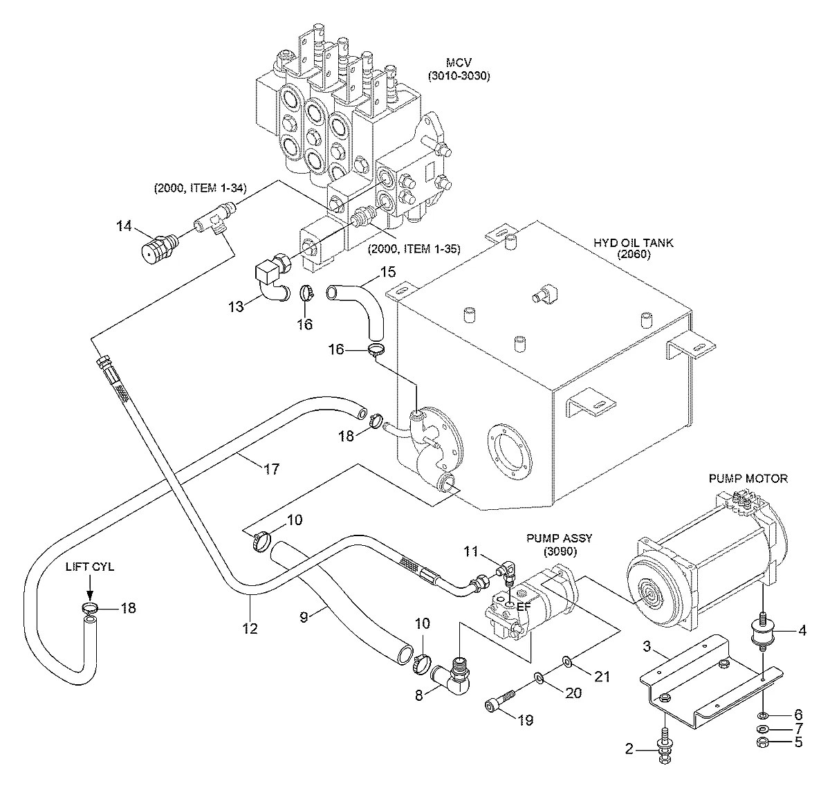 S572-270002 Empilhadeira Hyundai 30B-7