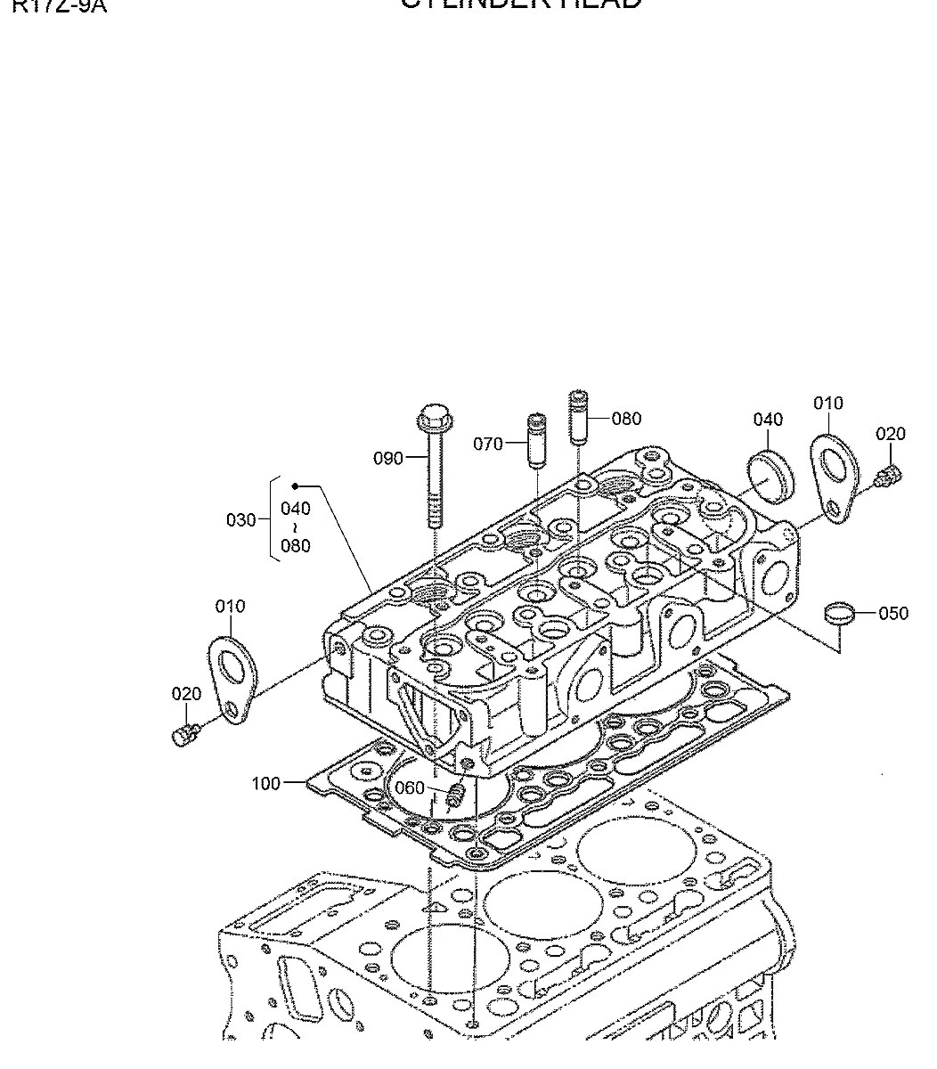XJBT-00904 Escavadeira de esteiras Hyundai R17Z-9A