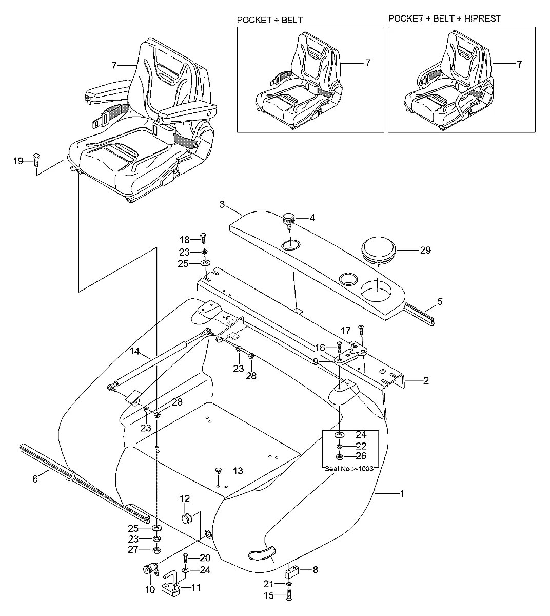 F53100423 Empilhadeira Hyundai HLF20-25-30C-II