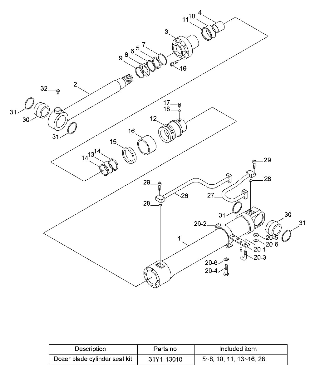 S731-075040 Escavadeira de esteiras Hyundai R180LC-7A