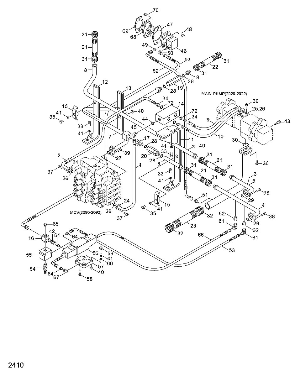 20988R1 Equipamento florestal Hyundai R290RB-3