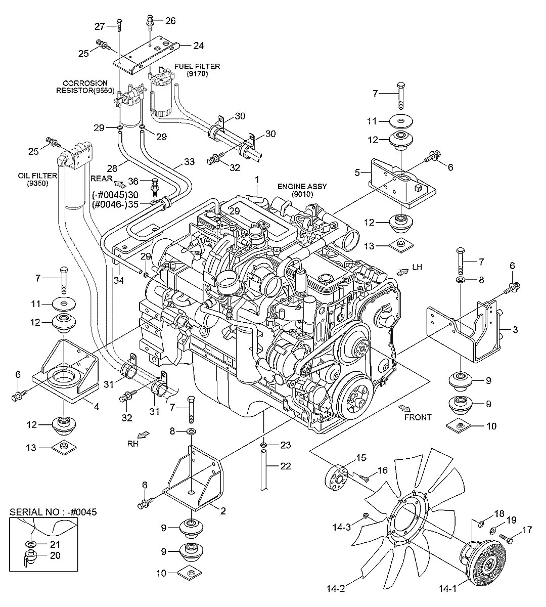 11QA-00091 Escavadeira de esteiras Hyundai R380LC-9A