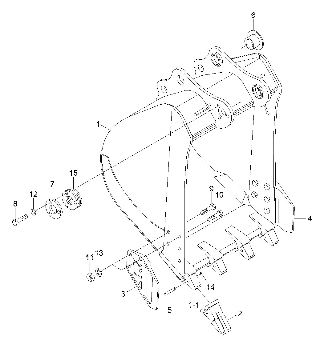 61Q9-33010 Escavadeira de esteiras Hyundai R330LC-9SH