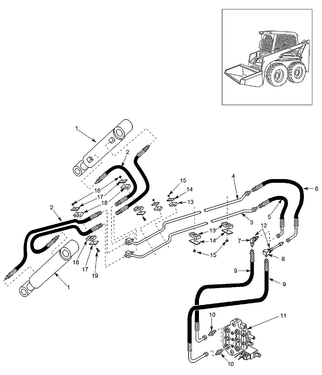 YCAC-02184 Mini carregadeira Hyundai HSL1200T