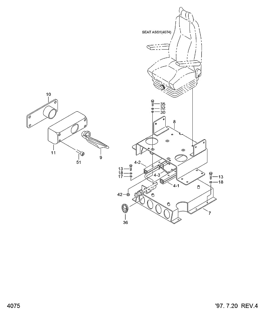 S105-080754 Escavadeira de esteiras Hyundai R450LC-3