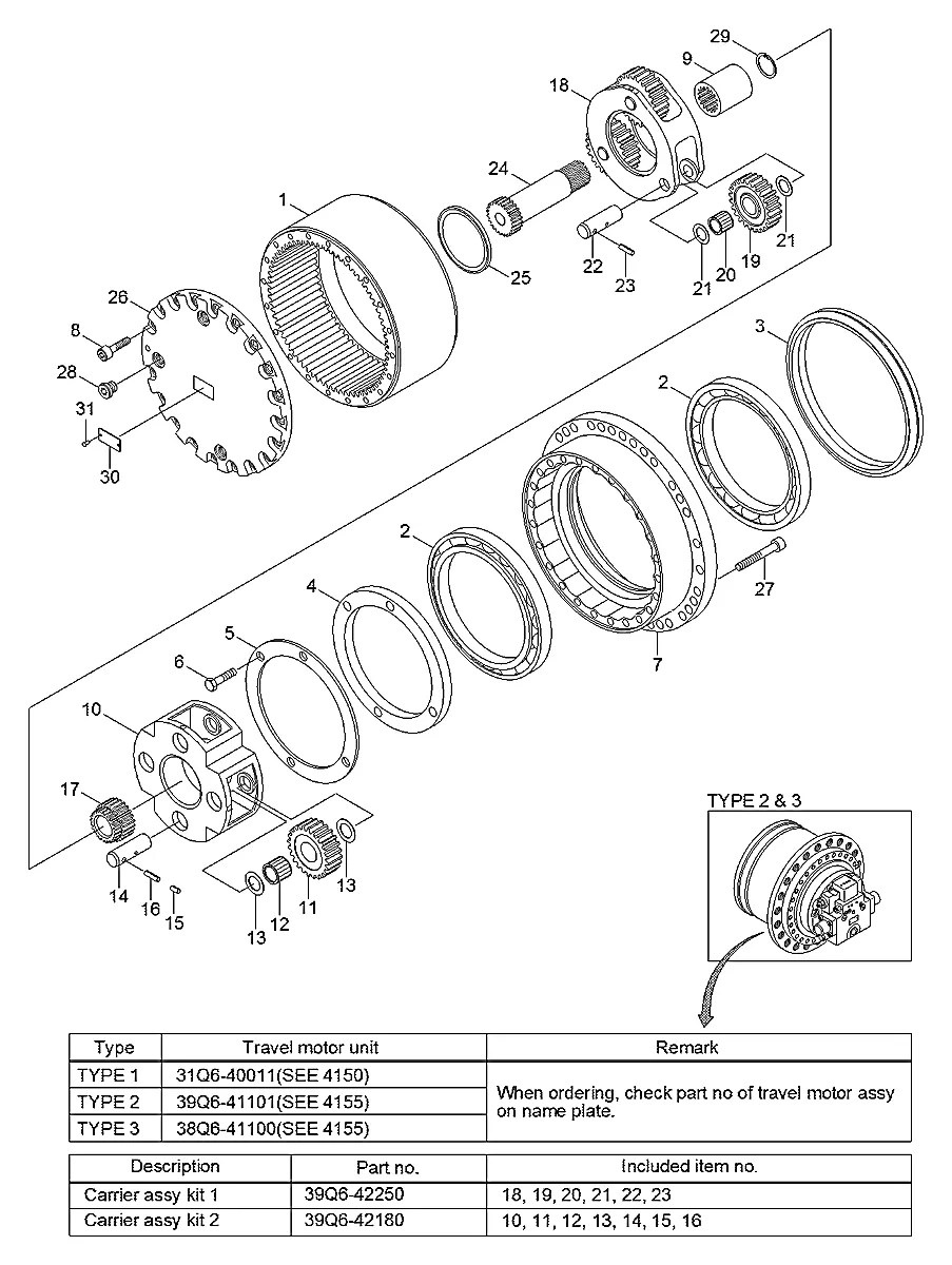 S129-070206 Escavadeira de esteiras Hyundai RD220LC-9