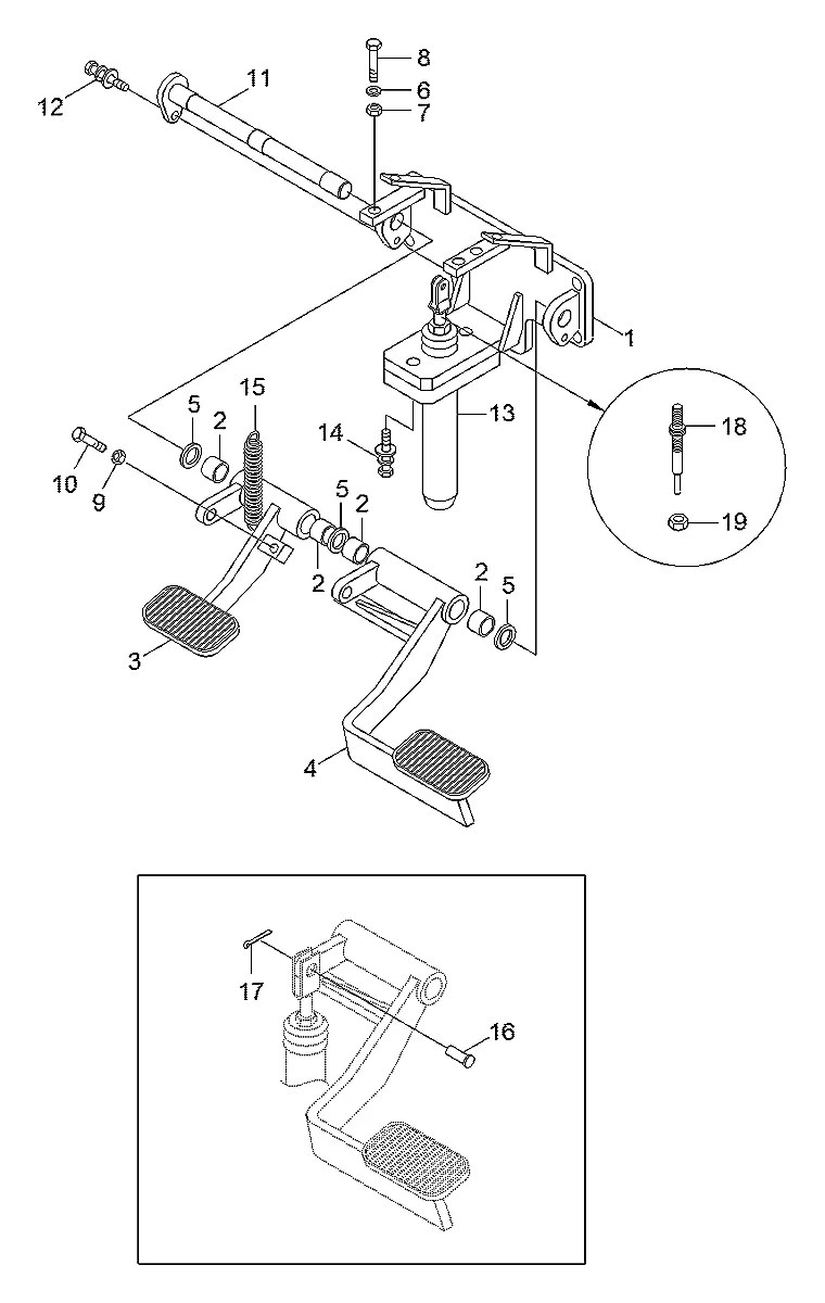 81FE-40041 Empilhadeira Hyundai HDF45-III