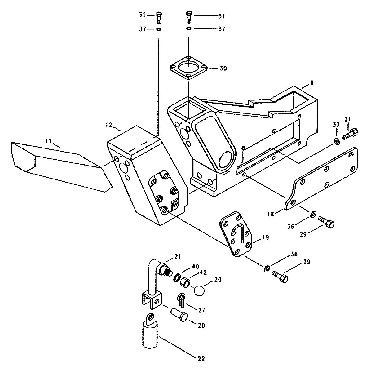71E3-0554 Escavadeira de rodas Hyundai R200W