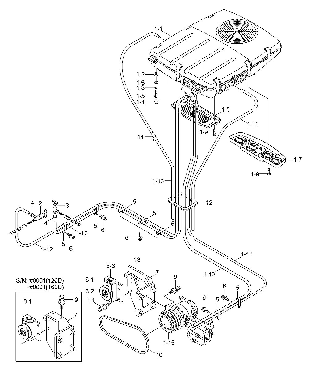 11FT-90071 Empilhadeira Hyundai 120D-7