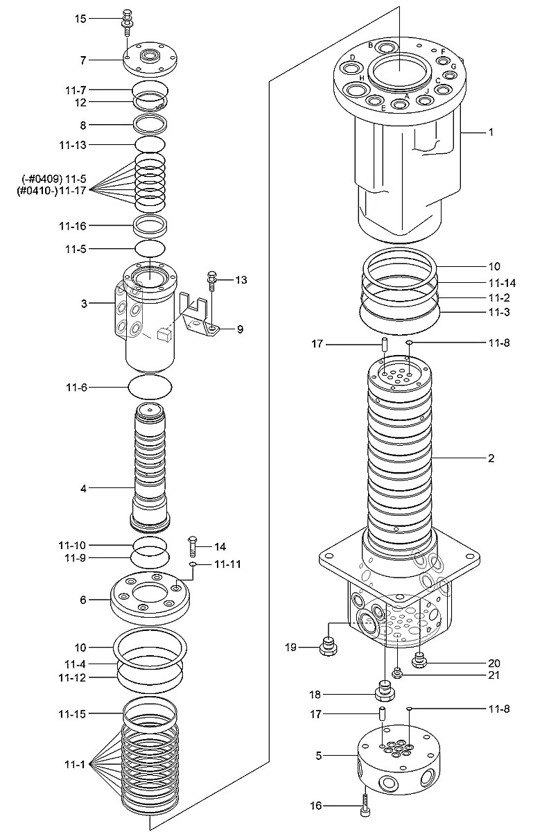 31N4-40031 Escavadeira de rodas Hyundai R140W-9S