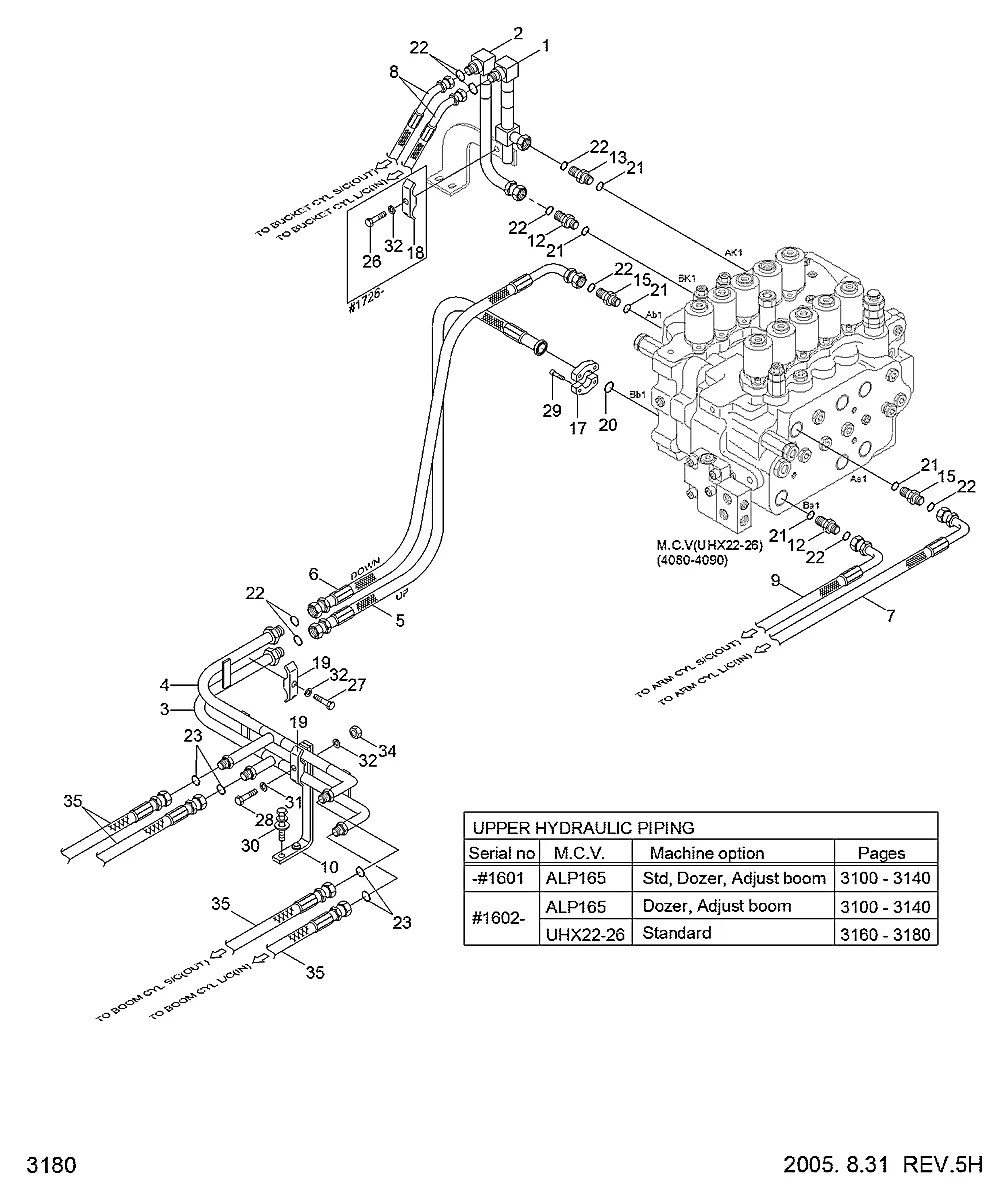 P923-127026 Escavadeira de esteiras Hyundai R140LC-7