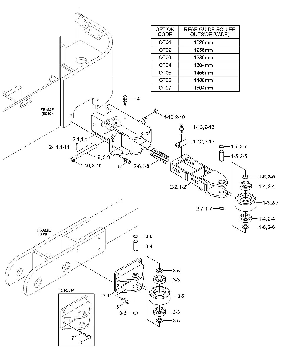 81HW-25391 Empilhadeira Hyundai 10-13BOP-7