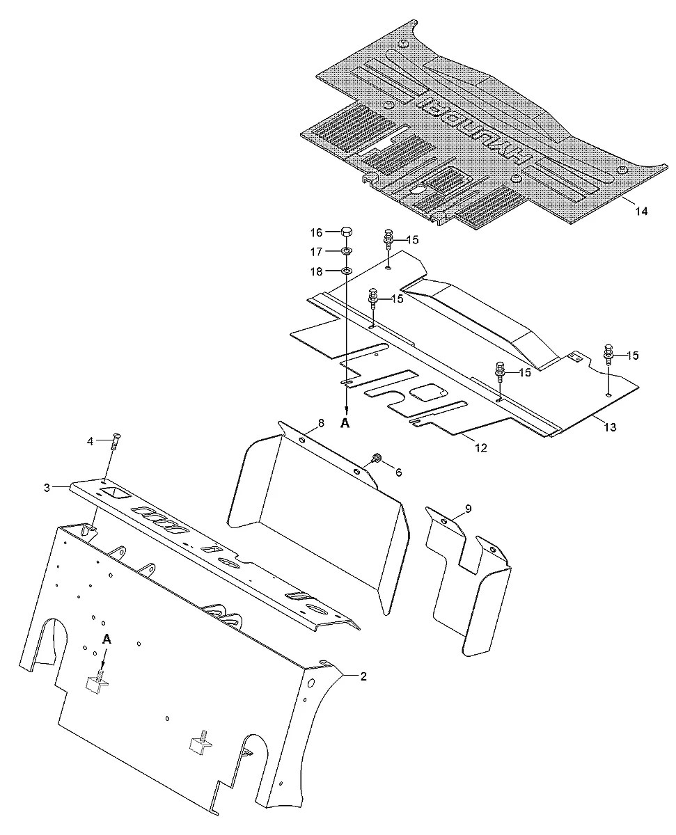 F21160102 Empilhadeira Hyundai HDF15-III